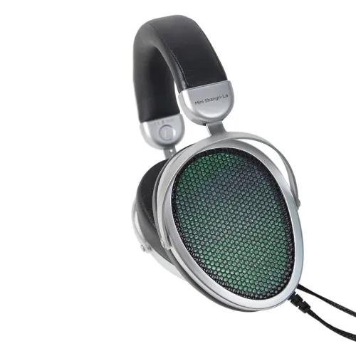 Słuchawki przewodowe HiFiMAN Mini Shangri La Nauszne Czarno-srebrny
