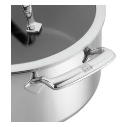 Garnek wysoki z pokrywką - 5.7 ltr ZWILLING PEAK Srebrny
