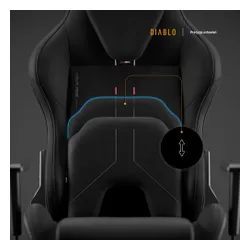 Fotel DIABLO CHAIRS X-One 2.0 Prime Czarny