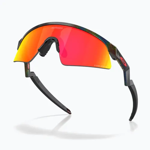 Okulary przeciwsłoneczne dziecięce Oakley Resistor Sweep dark galaxy/prizm ruby