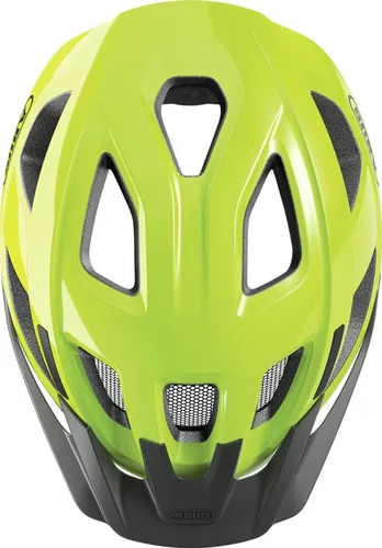 Kask rowerowy ABUS Aduro 3.0 Signal Żółty Miejski (rozmiar L)