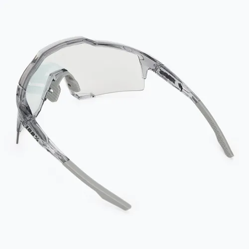 Okulary przeciwsłoneczne 100% Speedcraft polished translucent grey/rose gold mirror photochrom