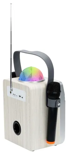 Power Audio Musicmate MM-SK200 Apex Smart 70W Bluetooth Radio FM Biały