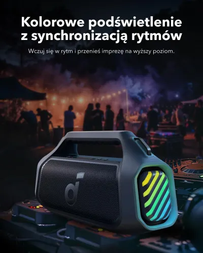 Głośnik Bluetooth Soundcore Boom 2 Plus 140W Niebieski