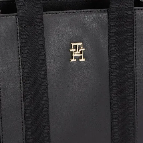 Сумка Tommy Hilfiger Th Identity Small Tote AW0AW15575 Black BDS