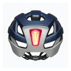 Kask rowerowy Bell Falcon XR Led Integrated MIPS matte blue/gray