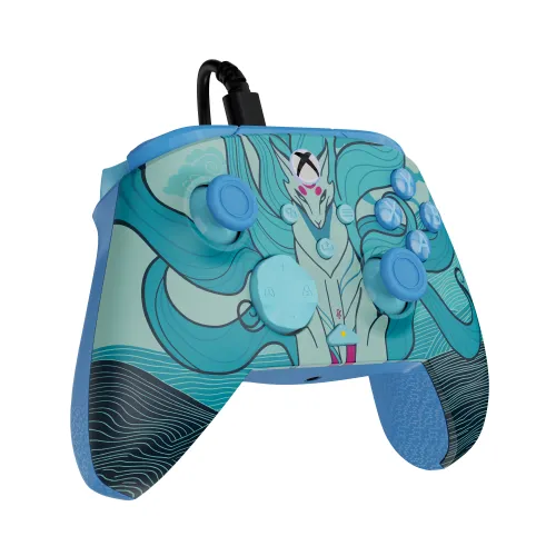 Pad Turtle Beach Rematch Advanced Blue Kitsune do Xbox Przewodowy Niebieski