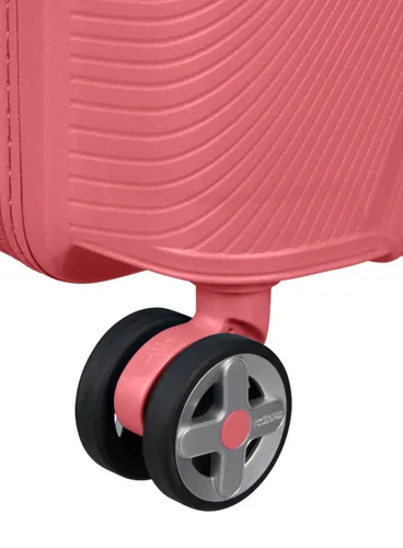 Большой чемодан American Tourister StarVibe - Sun kissed coral