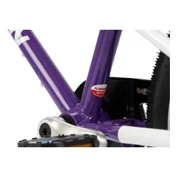 Rower dziecięcy KARBON Superlight Automatic 16 cali dla chłopca Fioletowy