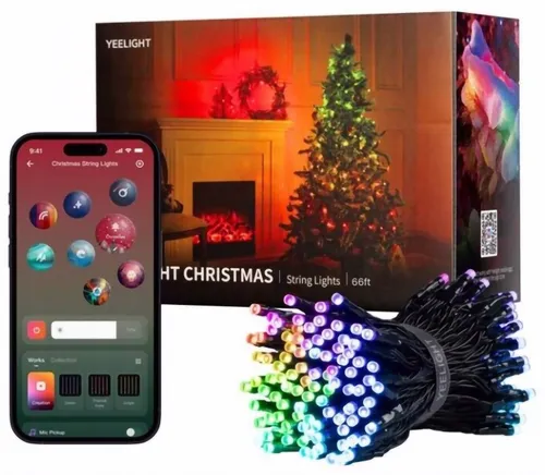 Lampki świąteczne Yeelight Christmas String Light 20m