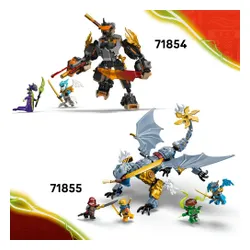 LEGO 71854 NINJAGO Mech specjalny Cole A i Zane w smoczej zbroi
