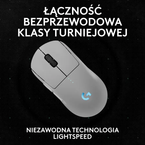 Myszka gamingowa Logitech G Pro 2 Lightspeed Biały