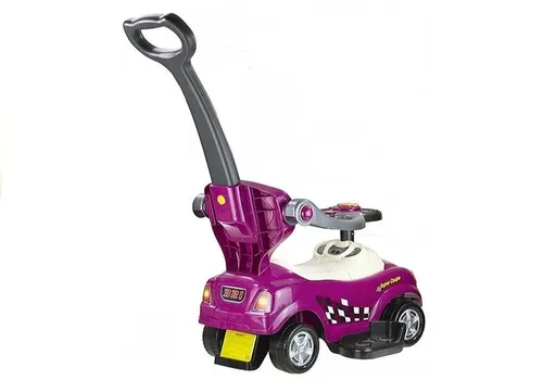 Jeździk Pchacz Coupe Dla Dziecka Barierki Kierownica Z Dźwiękami Podnózki