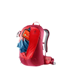 Plecak z siatką dystansową Deuter AC Lite 23 - cherry/masala
