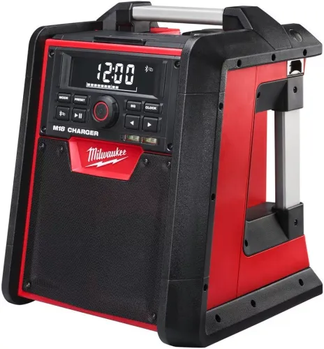 Bluetooth Radyo Milwaukee M18 RC-0 ile şarj cihazı