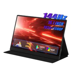 Monitor ZEUSLAP P16A 16" 1920x1080px IPS 144Hz 3 ms