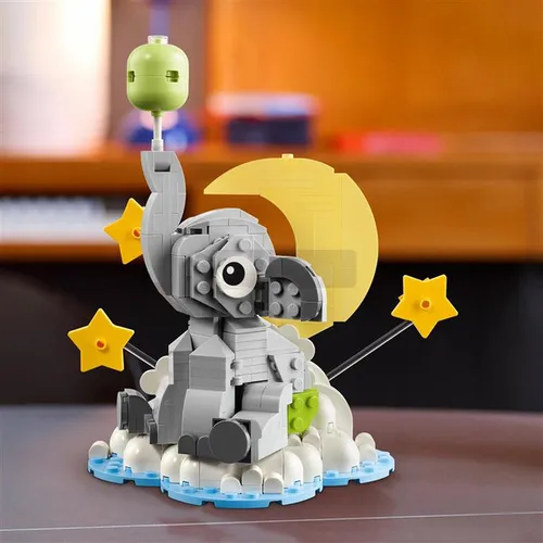 LEGO Iconic 40814 Słoniątko na niebie, zestaw klocków 18+