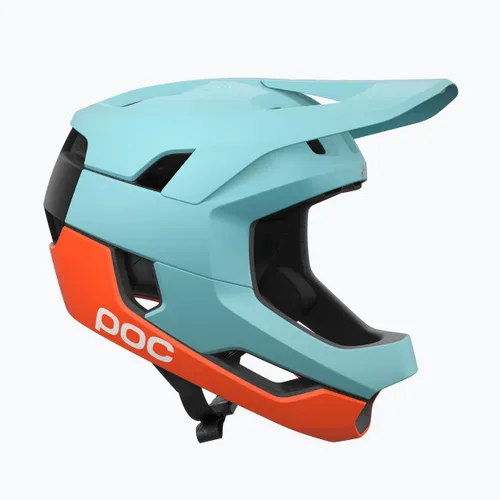 Kask rowerowy POC Otocon Race MIPS indicolite blue matt/carnelian orange matt