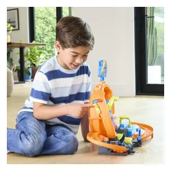 Tor Hot Wheels City Mega Myjna pętla + auto JHL97