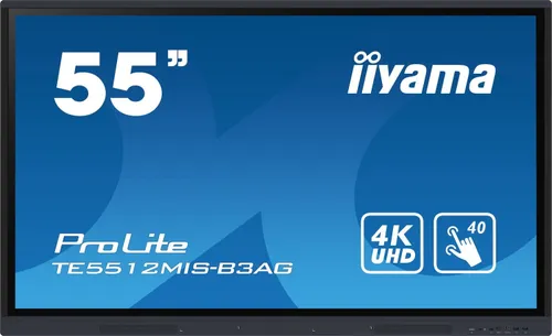 iiyama ProLite TE5512MIS-B3AG - 60Hz | 4K | 55'' | IPS | 8ms
