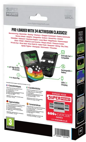 Konsola EVERCADE Hyper Mega Tech Super Pocket - Activision