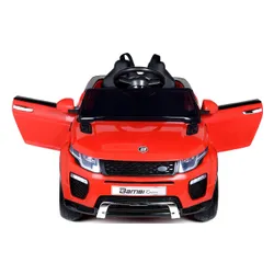 Samochód dla dziecka BAMBI RACER Land Rover Suv Jeep 1 osobowy Czerwony