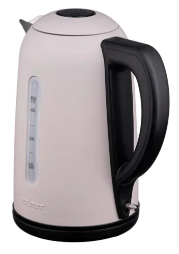 Электрический чайник Zelmer Velvet Touch, бежево-черный