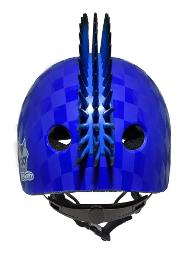 Kask rowerowy RASKULLZ Eyepatch Pirate Niebieski dla Dzieci (rozmiar S)