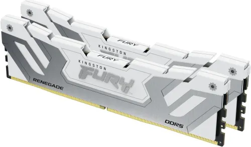 Pamięć RAM Kingston FURY Renegade DDR5 48GB (2 x 24GB) 8400 CL40 Biało-srebrny