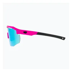 Okulary przeciwsłoneczne GOG Argo matt neon pink/black/white-blue