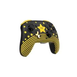 Pad Turtle Beach Rematch Wireless Controller Super Mario Star do Nintendo Switch / Switch 2 Czarno-Żółty