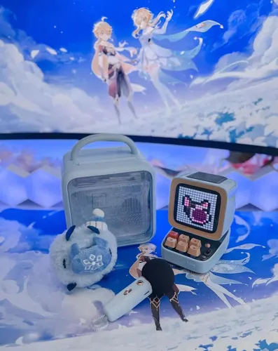 Głośnik mobilny DIVOOM Ditoo Mic Niebieski