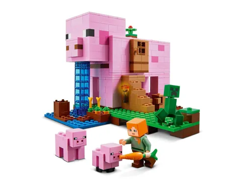 LEGO Minecraft 21170 domuz şeklindeki ev