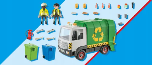 Playmobil 71234 мусоровоз переработка комплект