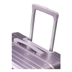 Walizka średnia American Tourister Soundbox Alu - stormy lilac