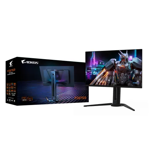 Monitor Gigabyte AORUS FO27Q3 27" 2K QD-OLED 360Hz 0,03ms Gamingowy