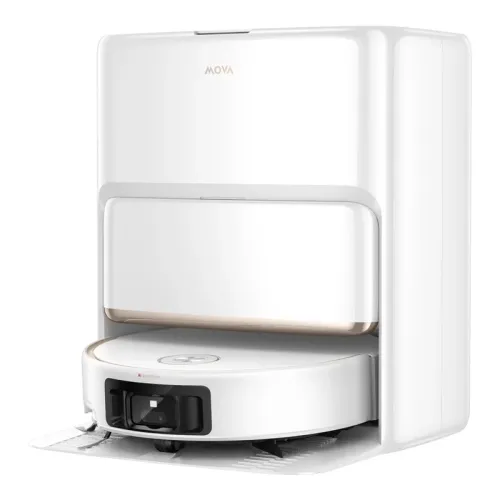 Robot sprzątający Mova Z60 Ultra Roller Complete Funkcja mopowania Stacja oczyszczająca Tworzenie mapy pomieszczenia 72dB Biały AI