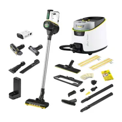 Odkurzacz KARCHER VC 7 Signature Line 1.198-750.0 Ekskluzywna seria + Parownica KARCHER SC 5 Deluxe Signature Line 1.513-491.0 Ekskluzywna seria