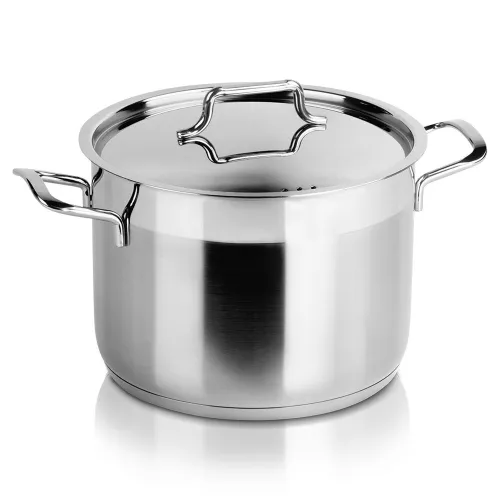 Garnek stalowy z pokrywką ANETT 20 cm, 4,6 l