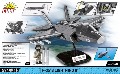 Конструктор COBI Armed Forces F-35B Lightning II 594 шт.