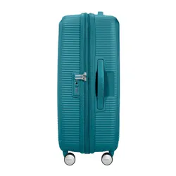 Walizka mała American Tourister Soundbox - jade green