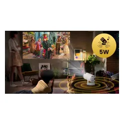 Projektor EXTRALINK ESP-300HiFi HD (1280 x 720), 200 ANSI lumen, Wi-Fi, Bluetooth