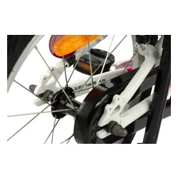 Rower dziecięcy KARBON Superlight 18 cali dla dziewczynki Różowy