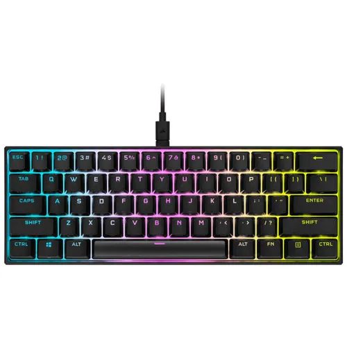 Klawiatura mechaniczna Corsair K65 RGB Mini - Cherry MX Red