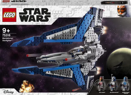 Конструктор Lego Star Wars мандалорский истребитель (75316)