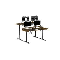 Biurko Ultradesk HIGHLANDER XXL 160cm Regulacja wysokości Brązowy