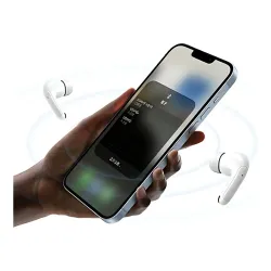 Słuchawki bezprzewodowe USAMS X-DON Dual TWS Dokanałowe Bluetooth 5.3 ENC Biały