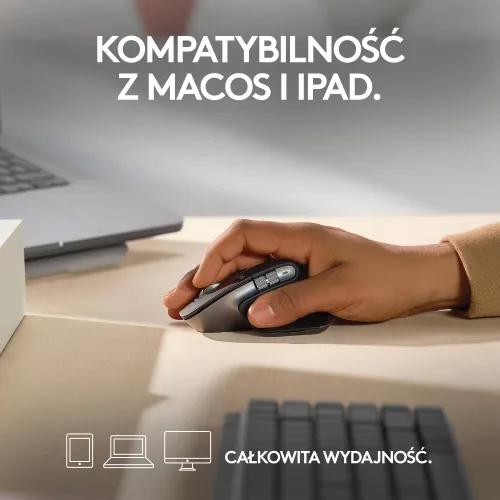 Myszka Logitech MX Master 3S dla Mac - grafitowy