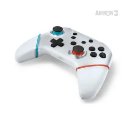 Pad Armor3 NuChamp Wireless Game Controller do Nintendo Switch Bezprzewodowy Biały