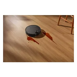Robot sprzątający Roborock Qrevo Edge 2 Funkcja mopowania Stacja oczyszczająca Tworzenie mapy pomieszczenia Funkcje AI Czarny